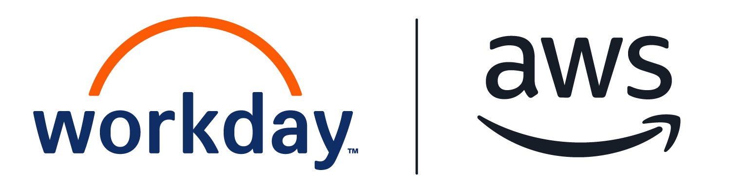 Workday and AWS logo